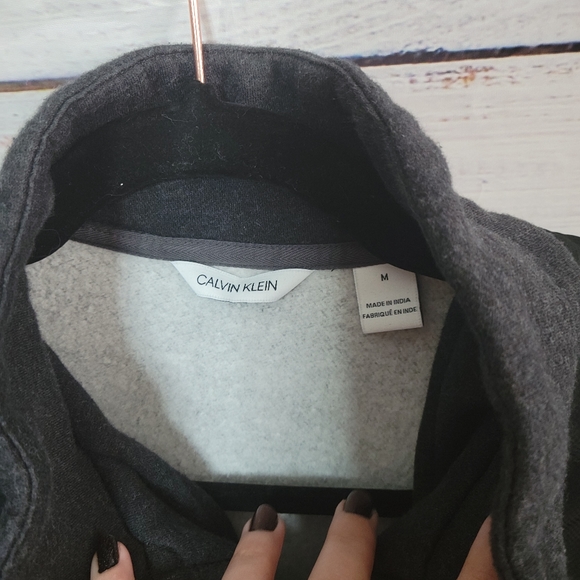 Calvin klein M Mens Fleece Zip up - Picture 3 of 3